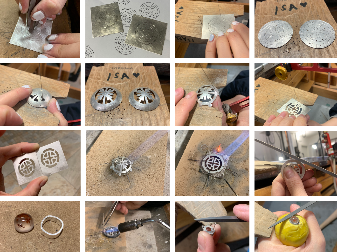 Silversmithing Work